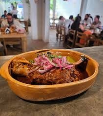 Fine dining in León