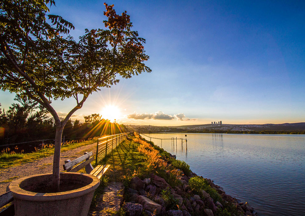 Parque Metropolitano León reservoir